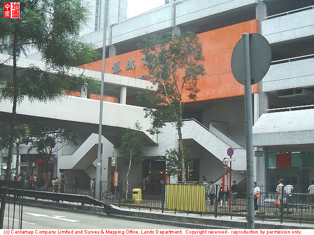 銀城街, 置富第一城‧樂薈對出附近景觀